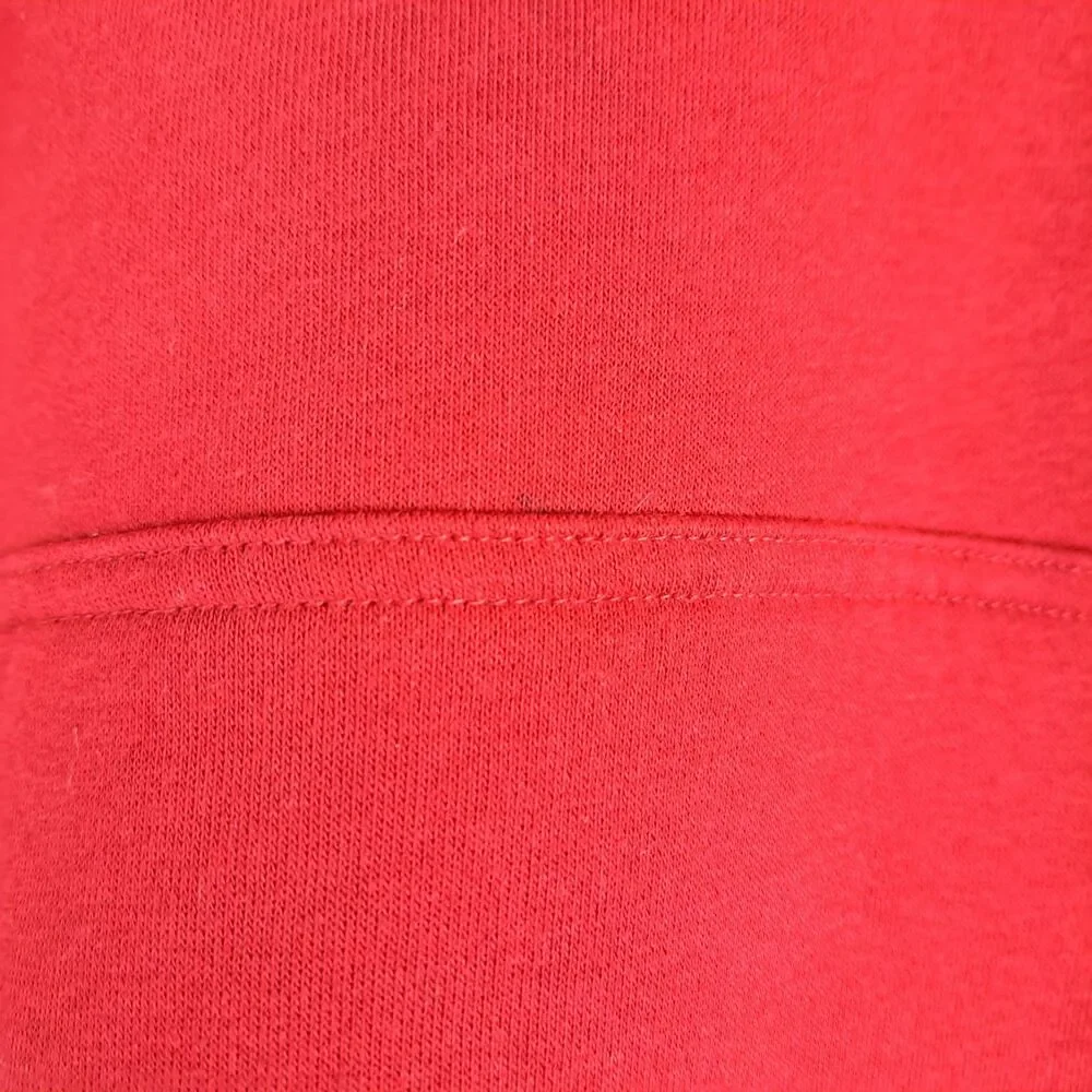 True Religion Men's Red Fleece Pullover Hoodie Size Medium‎